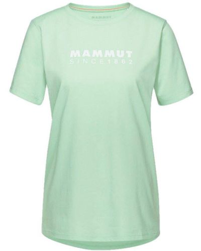 Mammut Core T-Shirt Women Logo - Grün