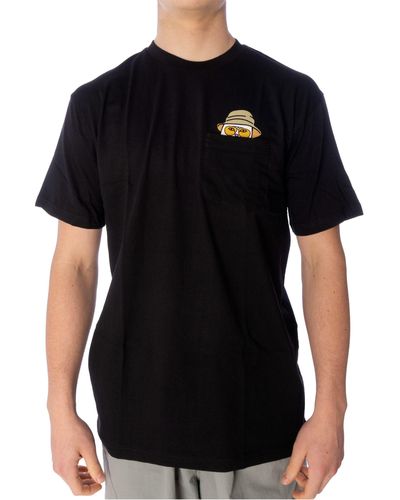 RIPNDIP T-Shirt Nermal S Thompson Pocket, G L, F black - Schwarz