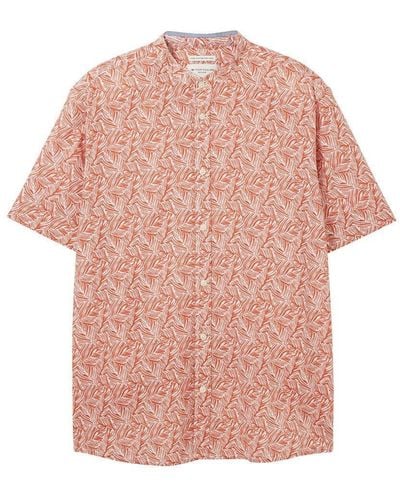 Tom Tailor T- printed structured shirt - Pink