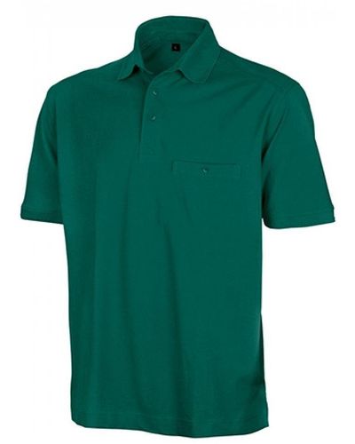 Result Headwear Poloshirt Apex Polo Shirt / Strapazierfähig aus Mischgewebe - Grün