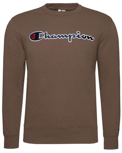 Champion Sweatshirt Crewneck - Braun