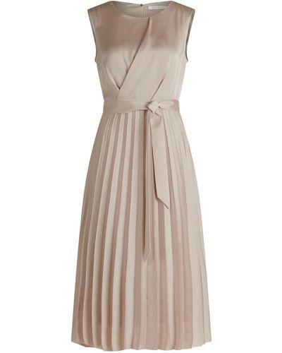 BETTY&CO Sommerkleid Kleid Lang ohne Arm, Soft Nature