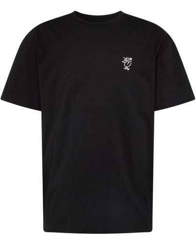 CLEPTOMANICX T-Shirt Sketch Gull (1-tlg) - Schwarz