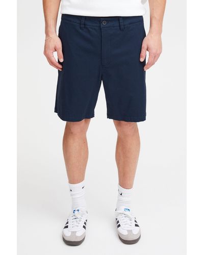 Solid Chinoshorts SDJoe Chino elastische Shorts mit Taschen - Blau
