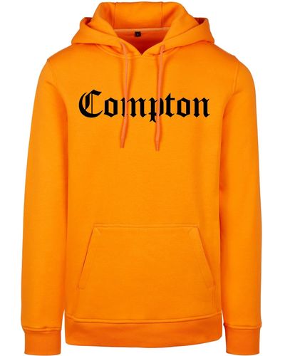 Mister Tee Kapuzensweatshirt Compton Hoody (1-tlg) - Orange