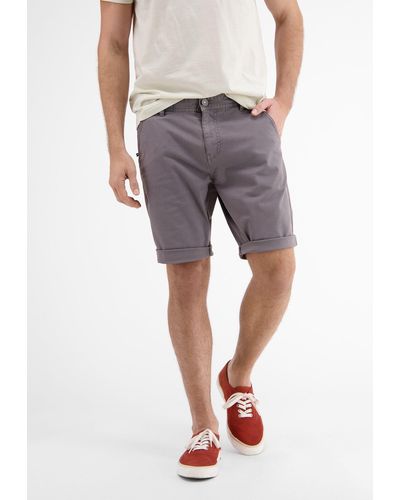 Lerros Bermudas 5-Pocket Shorts - Grau