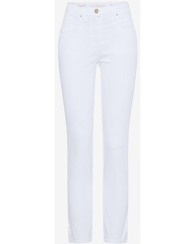 RAPHAELA by BRAX 5-Pocket-Jeans Style LUCA 6/8 - Weiß