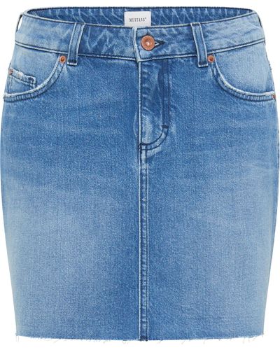 Mustang Jeansrock - Blau