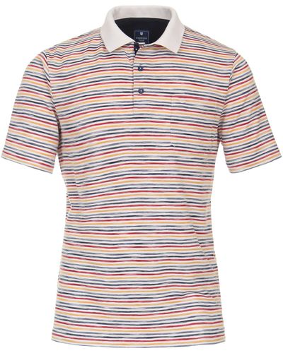 Redmond Poloshirt andere Muster - Pink