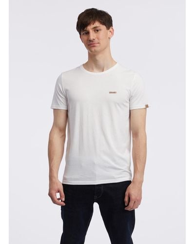 Ragwear - Basic T- - Kurzarm Shirt einfarbig - Weiß