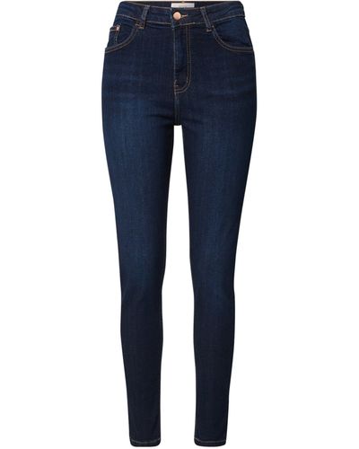 Wallis High-waist-Jeans Ellie (1-tlg) Weiteres Detail, Plain/ohne Details - Blau