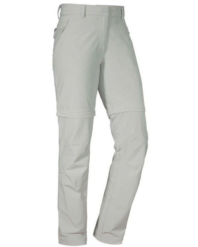 Schoeffel Trekkinghose Pants Ascona Zip Off - Grau