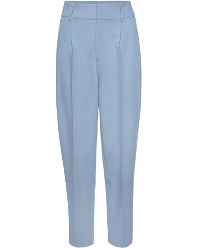 Lascana Anzughose in trendiger 7/8-Länge, elegante Stoffhose, Business-Look - Blau