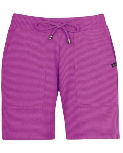 Trigema Bermudas Kurze Hose mit aufgesetzten Seitentaschen (1-tlg) - Pink