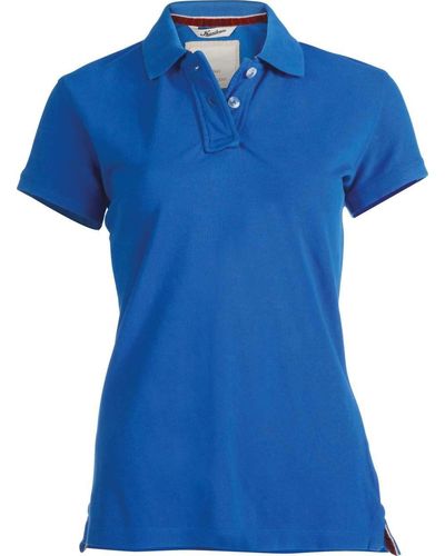 Kariban Polo Piqué T-Shirt Lady-Fit Poloshirt Polohemd - Blau