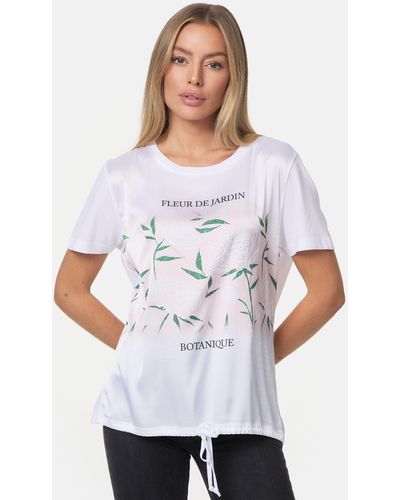Decay T-Shirt mit schönem Frontprint - Weiß