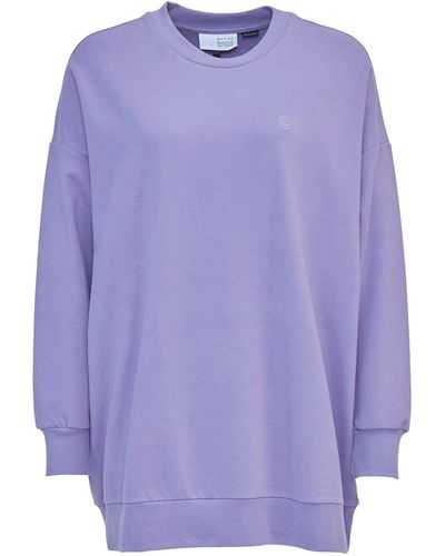Mazine Sweatshirt Vivian Sweater sportlich gemütlich - Lila
