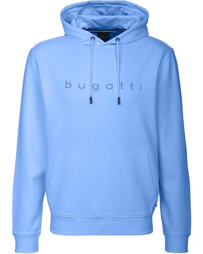 Bugatti Sweatshirt mit -Print - Blau