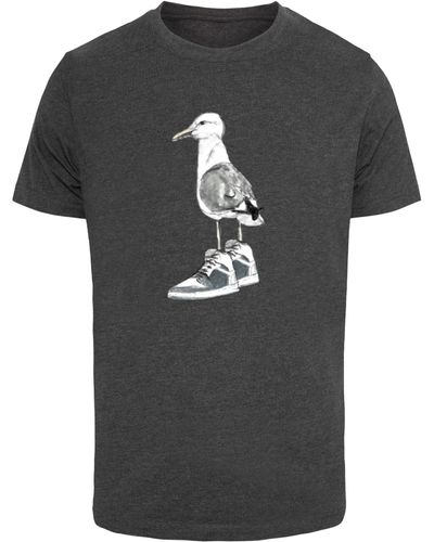 Mister Tee T-Shirt Seagull Sneakers Tee (1-tlg) - Schwarz