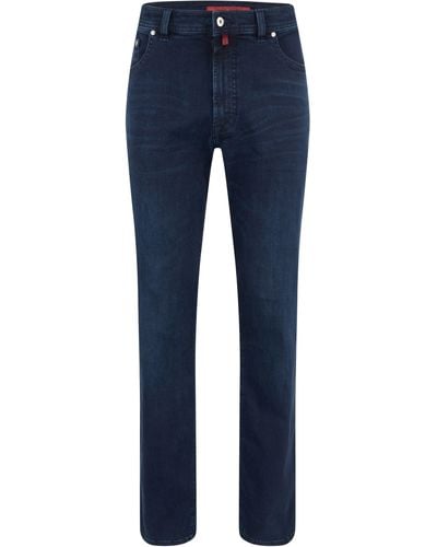 Pierre Cardin 5-Pocket-Jeans DIJON blue/black used 32310 7005.6802 - Blau