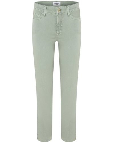 Cambio Regular-fit-Jeans Piper short - Grün