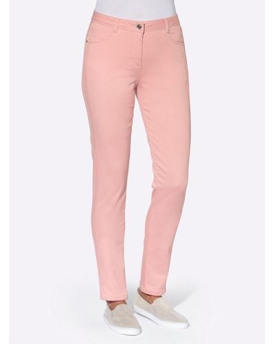 Witt Weiden Bequeme Jeans - Pink
