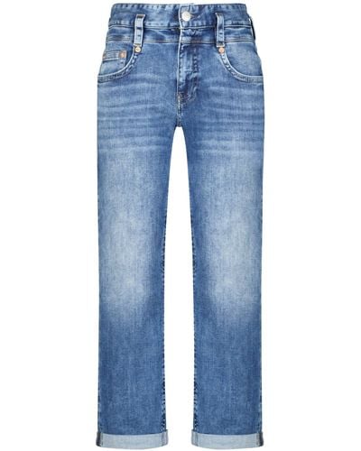 Herrlicher 5-Pocket- Jeans PITCH HI TAP DENIM LIGHT (1-tlg) - Blau