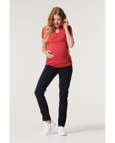 Esprit Maternity Stillshirt (1-tlg) - Rot