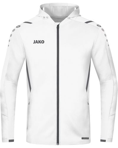 JAKÒ Sweatjacke Challenge Trainingsjacke - Weiß