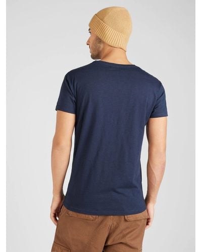Derbe T-Shirt (1-tlg) - Blau