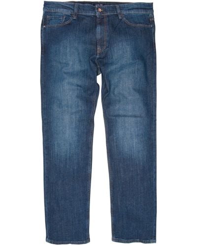 Otto Kern 5-Pocket-Jeans JOHN blue used rinse washed 67148 6211.6822 - Blau