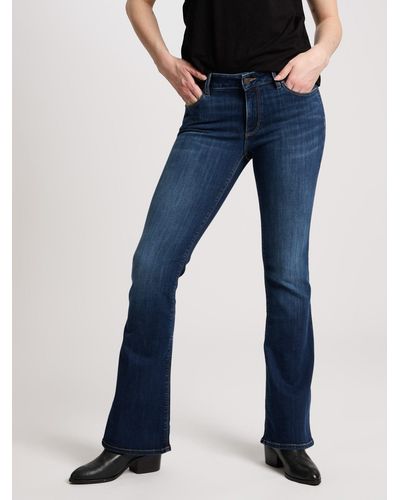Cross Jeans CROSS ® Bootcut-Jeans Faye - Blau