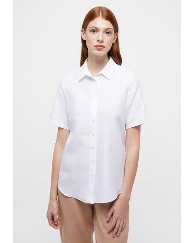 Eterna Blusenshirt Bluse 5155 H312, weiss - Weiß