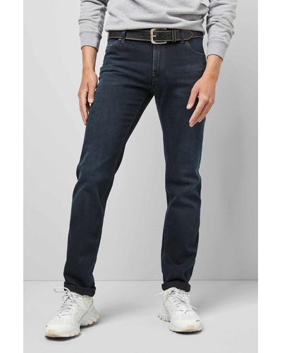 Meyer M5 Regular Fit Jeans 6209 im Five Pocket Style - Blau