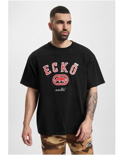 Ecko' Unltd Boxy Cut T-Shirt - Schwarz