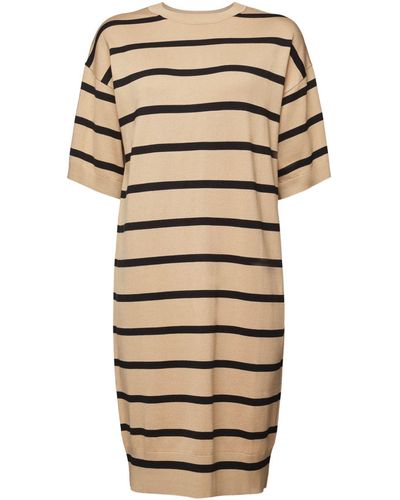 esprit jerseykleid gestreift