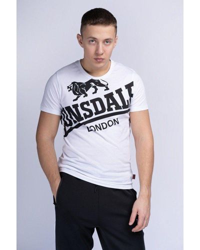 Lonsdale London T-Shirt Symondsbury - Weiß