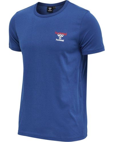 Hummel Dayton T-Shirt TRUE BLUE - Blau