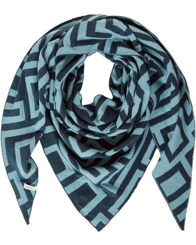 Cecil Sommerkleid Knit Triangle Cloth - Blau