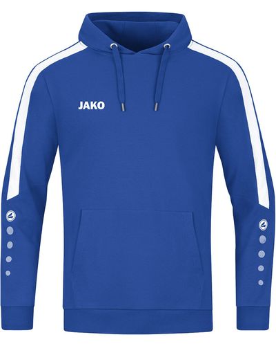 JAKÒ Sweater Power Hoody - Blau