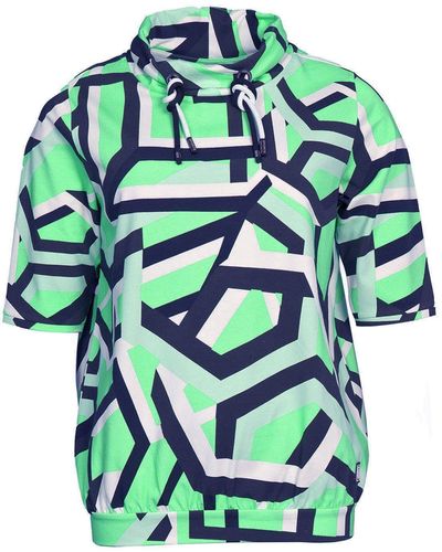 SER T- Shirt, Grafik-Design W4240109 auch in groß Größen - Grün