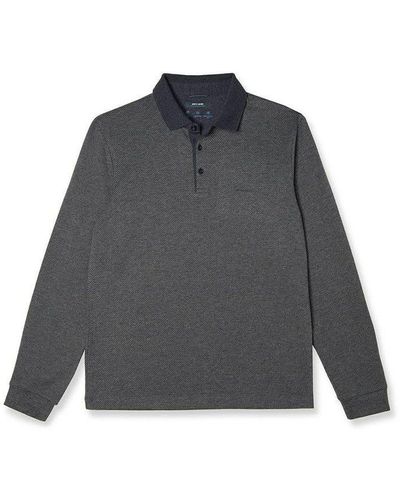 Pierre Cardin Sweatshirt schwarz (1-tlg) - Grau