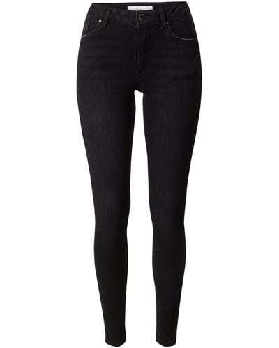 Vila Regular-fit-Jeans Sarah (1-tlg) Plain/ohne Details - Schwarz