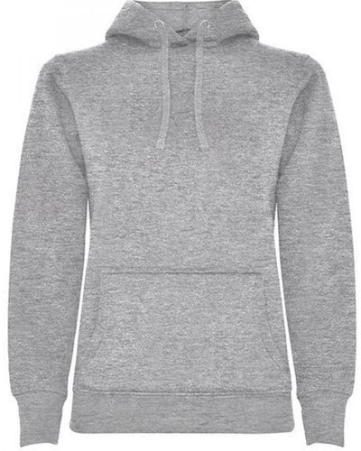 Roly Kapuzenpullover Urban Hooded Sweatshirt, Tailliert - Grau