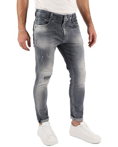 Miracle of Denim Tapered-fit-Jeans Alvin - Grau