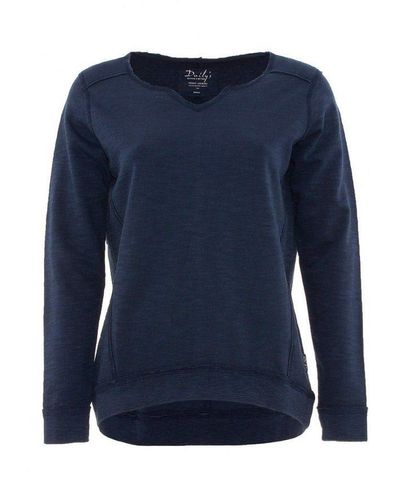 Daily's Sweatshirt marineblau sonstiges (1-tlg)