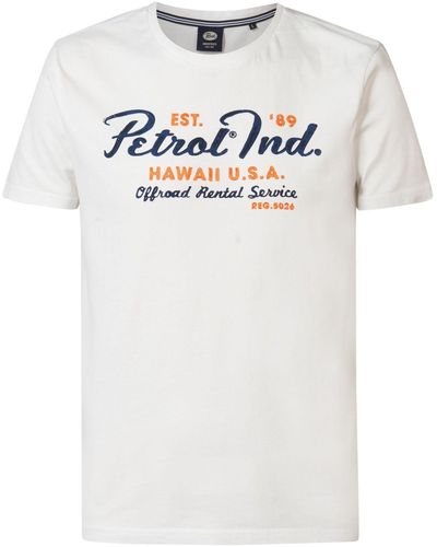 Petrol Industries T-Shirt - Weiß