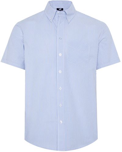 Polo Sylt Langarmhemd mit kurzen Ärmeln - Blau