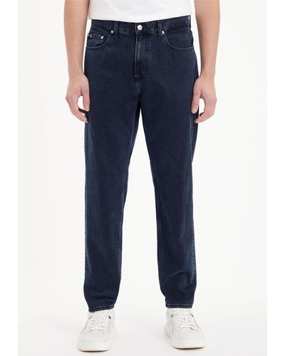 Calvin Klein Calvin Klein Tapered-fit-Jeans REGULAR TAPER - Blau