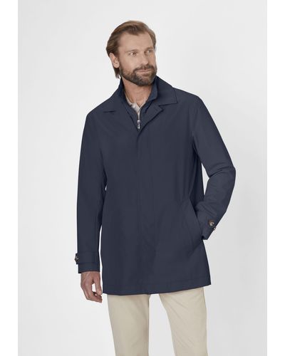 S4 Jackets Langmantel SANTIAGO Moderner mantel mit Funktion - Blau